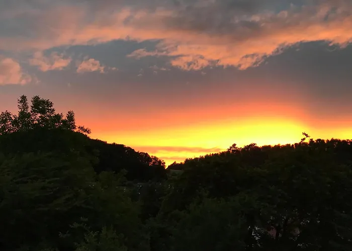 Idyllische Mitten In Der „ Haus Magnolia „ アパート Fischbachtal